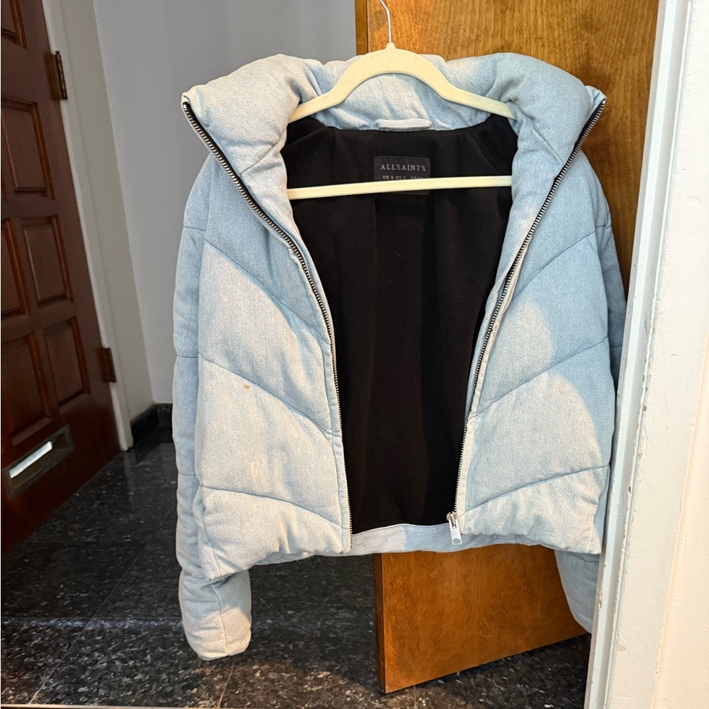 All saints denim jacket